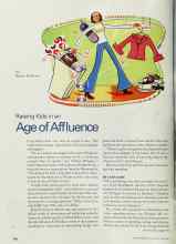 Better Homes & Gardens July 2001 Magazine Article: Raising Kids in an Age of Affluence