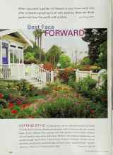 Better Homes & Gardens July 2001 Magazine Article: Best Face FORWARD