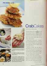 Better Homes & Gardens July 2001 Magazine Article: Crab Cakes