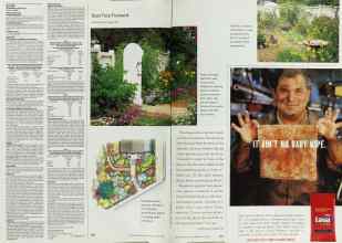 Better Homes & Gardens July 2001 Magazine Article: Page 126
