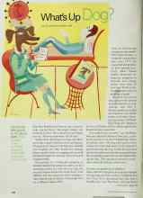 Better Homes & Gardens August 2001 Magazine Article: What's Up Dog?