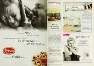 Better Homes & Gardens August 2001 Magazine Article: Page 66