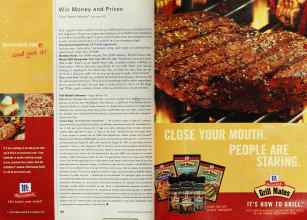 Better Homes & Gardens August 2001 Magazine Article: Page 166