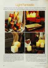 Better Homes & Gardens September 2001 Magazine Article: Light Fantastic