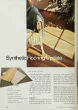 Better Homes & Gardens September 2001 Magazine Article: Synthetic Flooring Update