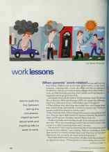 Better Homes & Gardens September 2001 Magazine Article: Work lessons