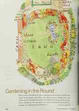 Better Homes & Gardens September 2001 Magazine Article: Gardening in the Round