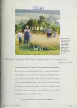 Better Homes & Gardens September 2001 Magazine Article: Clean country living