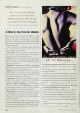 Better Homes & Gardens September 2001 Magazine Article: A Shot in the Arm for Adults