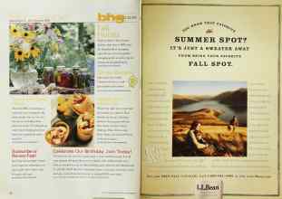 Better Homes & Gardens September 2001 Magazine Article: Page 12