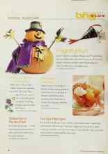 Better Homes & Gardens October 2001 Magazine Article: Frightful Fun