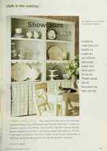 Better Homes & Gardens October 2001 Magazine Article: Showcases