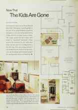 Better Homes & Gardens October 2001 Magazine Article: Now That The Kids Are Gone