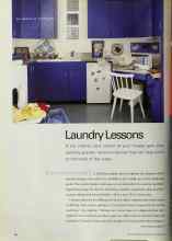 Better Homes & Gardens October 2001 Magazine Article: Laundry Lessons