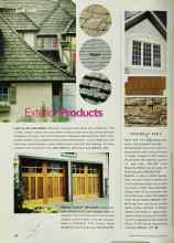 Better Homes & Gardens October 2001 Magazine Article: Exterior Products