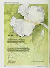 Better Homes & Gardens October 2001 Magazine Article: Never Say Die