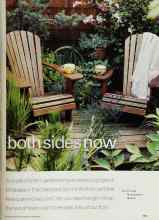 Better Homes & Gardens October 2001 Magazine Article: Both sides now