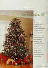 Better Homes & Gardens December 2001 Magazine Article: Tree Decorating 101