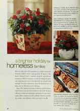 Better Homes & Gardens December 2001 Magazine Article: a brighter holiday for homeless families