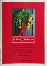 Better Homes & Gardens December 2001 Magazine Article: All through the house