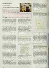 Better Homes & Gardens December 2001 Magazine Article: ALL IS CALM STOCKINGS PATTERNS