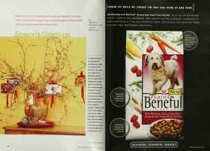 Better Homes & Gardens December 2001 Magazine Article: Page 54