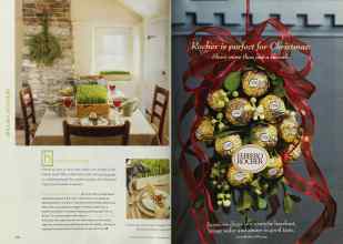 Better Homes & Gardens December 2001 Magazine Article: Page 112