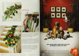 Better Homes & Gardens December 2001 Magazine Article: Page 136