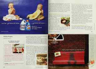 Better Homes & Gardens December 2001 Magazine Article: Page 154