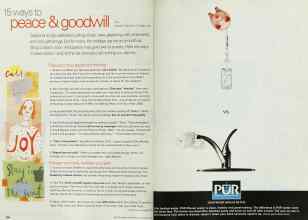 Better Homes & Gardens December 2001 Magazine Article: Page 208