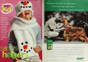 Better Homes & Gardens December 2001 Magazine Article: Page 212