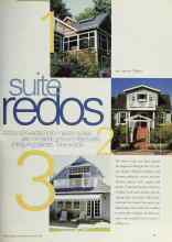 Better Homes & Gardens January 2002 Magazine Article: Suite redos