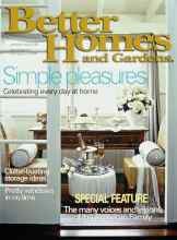 Better Homes & Gardens January 2002 Magazine Cover