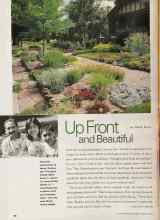 Better Homes & Gardens February 2002 Magazine Article: Up Front and Beautiful