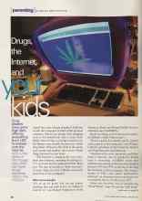 Better Homes & Gardens February 2002 Magazine Article: Drugs, the Internet, and your kids