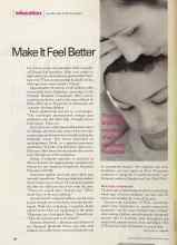 Better Homes & Gardens February 2002 Magazine Article: Make It Feel Better