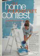 Better Homes & Gardens February 2002 Magazine Article: Home contest our 2002 improvement