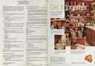 Better Homes & Gardens February 2002 Magazine Article: Page 112