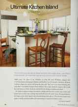 Better Homes & Gardens March 2002 Magazine Article: Ultimate Kitchen Island