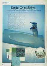 Better Homes & Gardens March 2002 Magazine Article: Sleek + Chic + Shiny