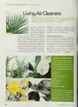 Better Homes & Gardens March 2002 Magazine Article: Living Air Cleaners