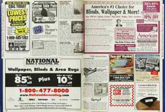 Better Homes & Gardens March 2002 Magazine Article: The Shopper's Mart