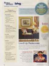 Better Homes & Gardens April 2002 Magazine Article: Magazine Subscription Help