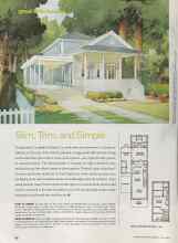 Better Homes & Gardens April 2002 Magazine Article: Slim, Trim, and Simple