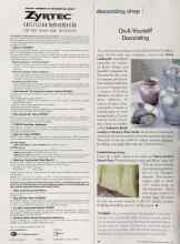Better Homes & Gardens April 2002 Magazine Article: Do-It-Yourself Decorating