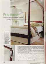 Better Homes & Gardens April 2002 Magazine Article: Fit to be tied