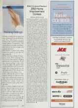 Better Homes & Gardens April 2002 Magazine Article: Painting Ceilings