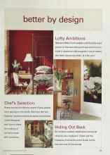 Better Homes & Gardens April 2002 Magazine Article: Lofty Ambitions