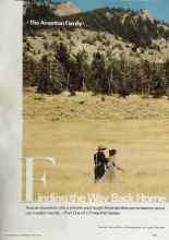Better Homes & Gardens April 2002 Magazine Article: Finding the Way Back Home