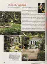 Better Homes & Gardens April 2002 Magazine Article: Cottage casual